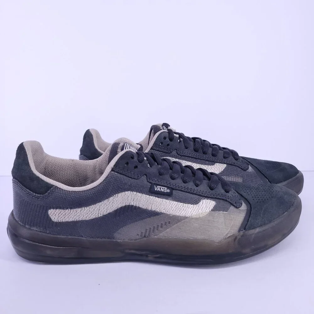 Vans Off The Wall Ultimate Waffle Skate Shoes 721356 Black/Gray Men’s Size 10 - Picture 4 of 15